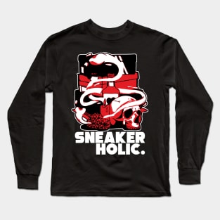 Sneaker Holic White Infrared Retro Sneaker Long Sleeve T-Shirt